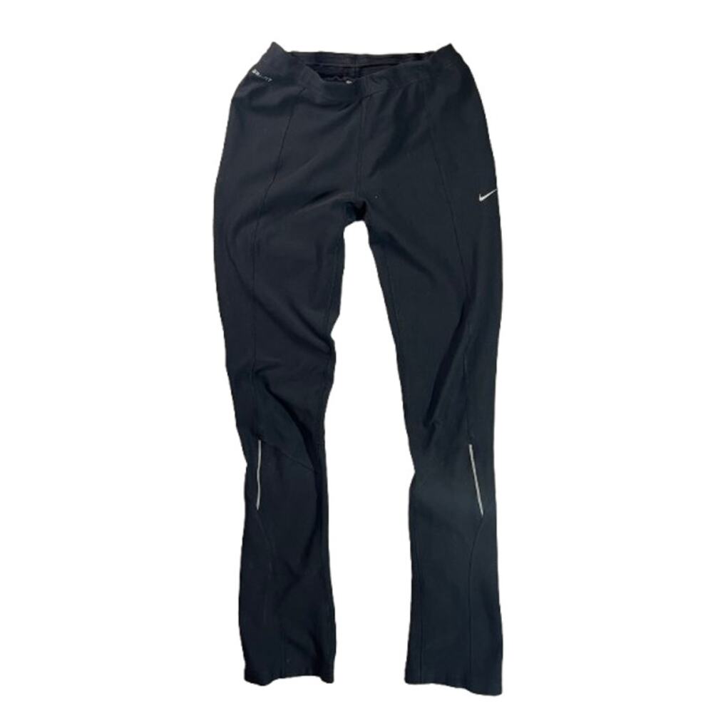 Nike black Dri-FIT running athletic legging pants womens S